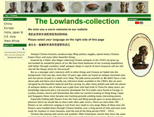 Tablet Screenshot of lowlands-collection.com
